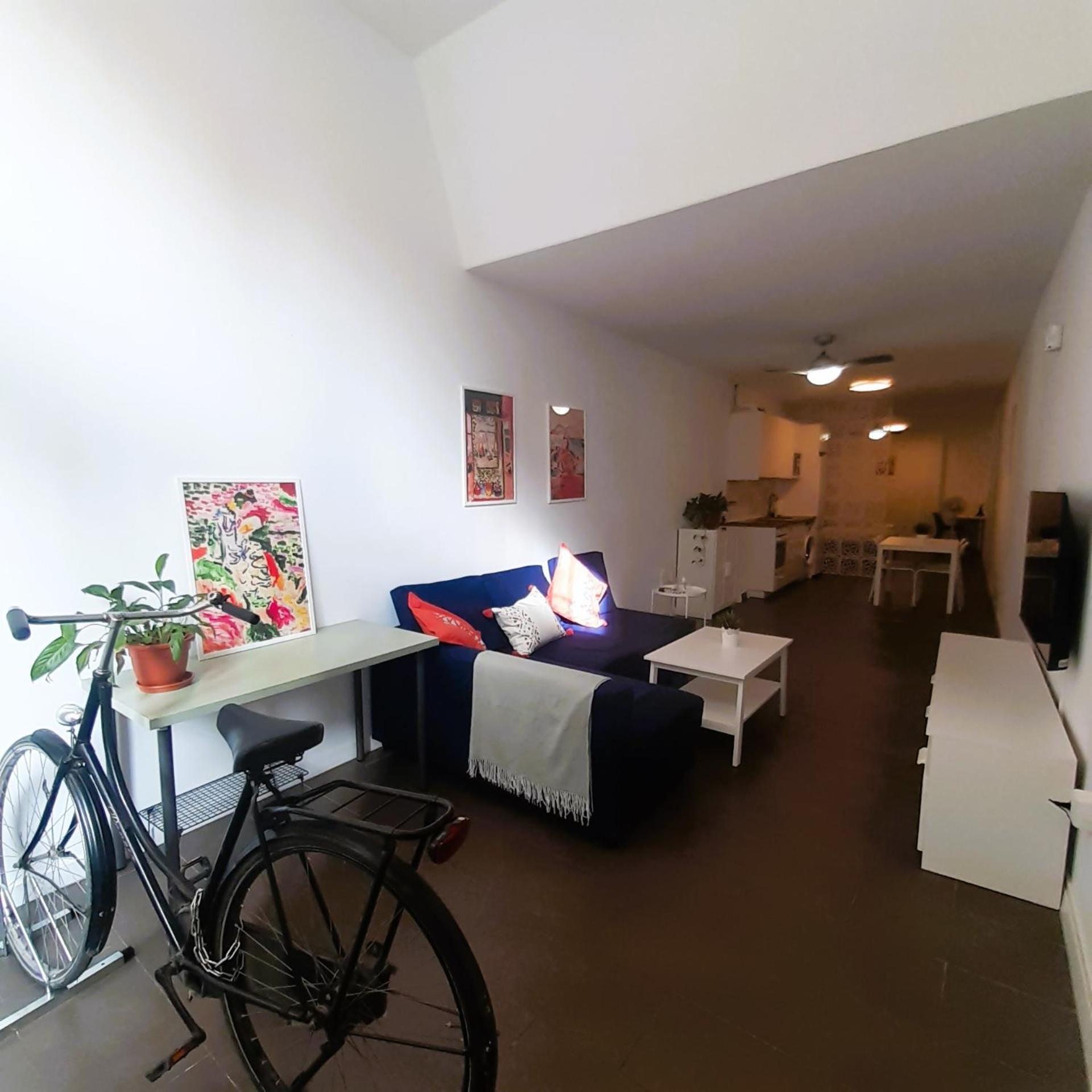 La Caramba Amplio Apartamento En La Playa Malaga Luaran gambar